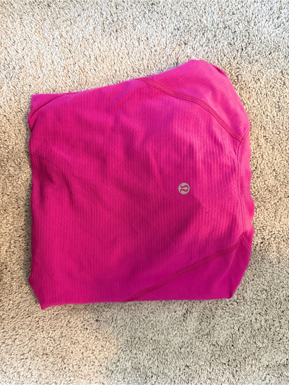 lululemon athletica Long Sleeve Crew Top - Fuchsia - Picture 2 of 2
